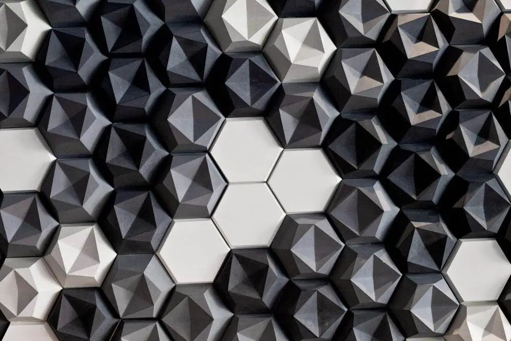 
Edgy 3D Polyester fiber acoustic panel soundproof for office 