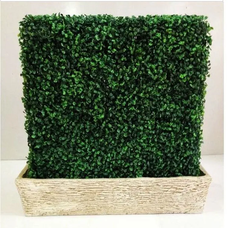 Artificial Boxwood hedge artificial green fence boxwood artificial hedge