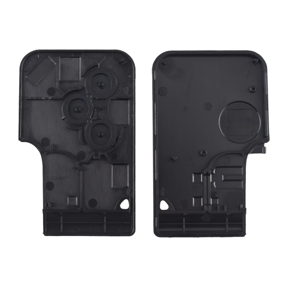 KEYYOU For Renault Clio Megane Grand Scenic 3 Buttons Smart Key Card Remote Car Key Case Fob Shell No Blade Replacement