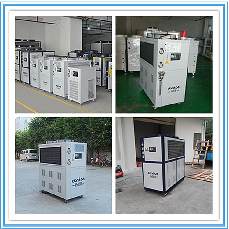 
CE Approved 2P Stainless Steel Industrial Chiller Air Cooling System Chiller For Food & Beverage Machine 
