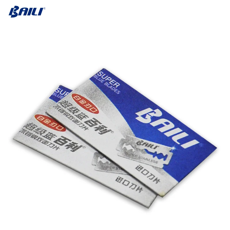 
STAINLESS STEEL DOUBLE EDGE RAZOR BLADES 