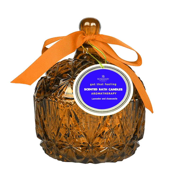 
Wholesale ROSEMARY promotional luxury scented soywax eco candles 