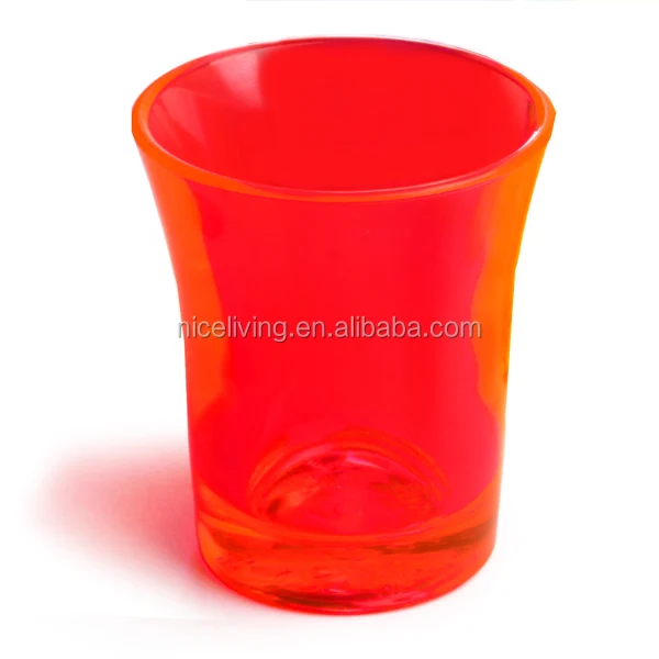 Multicoloured Polystyrene Shot Glasses CE 0.9oz / 25ml
