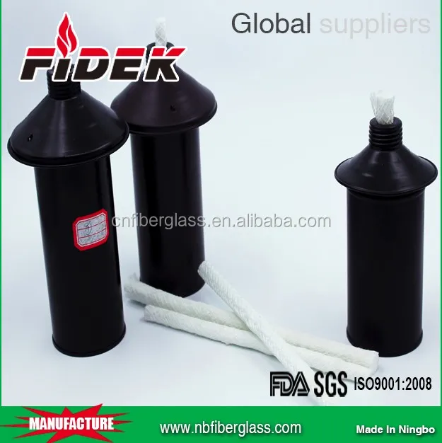 
white high temperature oil based heater , glass fiber wicks 