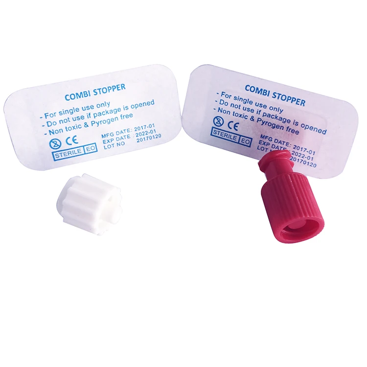 High quity Sterile Disposable medical luer lock connector stopper for syringe  Closing Cones Male and Female Luer Lock Fitting