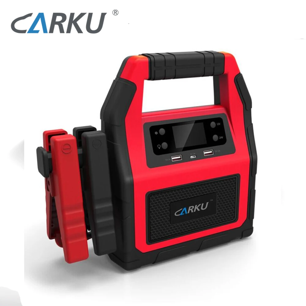 CARKU 45000mah High Capacity power bank jump start for 24V diesel truck