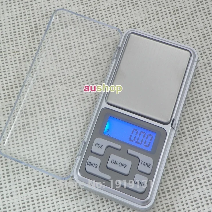 Mini Digital Scale 500g / 0.1g Precision LCD Display Electronic Digital Scale Kitchen Jewelry Weighing Balance Pocket Scale
