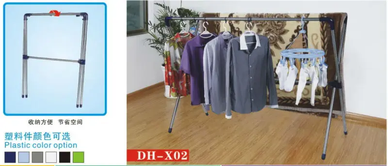 Extendable Clothes Drying Rack, Stainless Steel Hanger Stand,Retractable Clothes Hanger