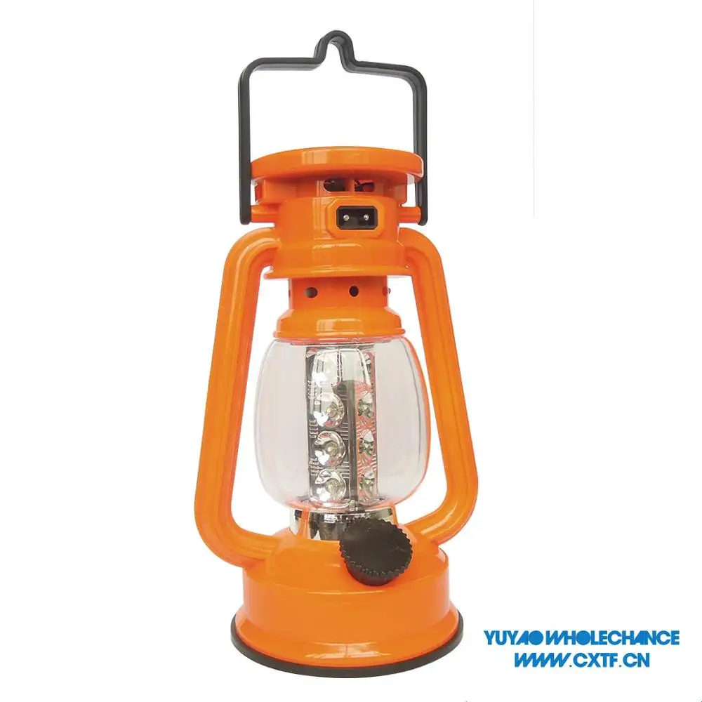 Compact size Classic Outlook Dimmer Switch 16pcs White LED Rechargeable LED Solar Camping light