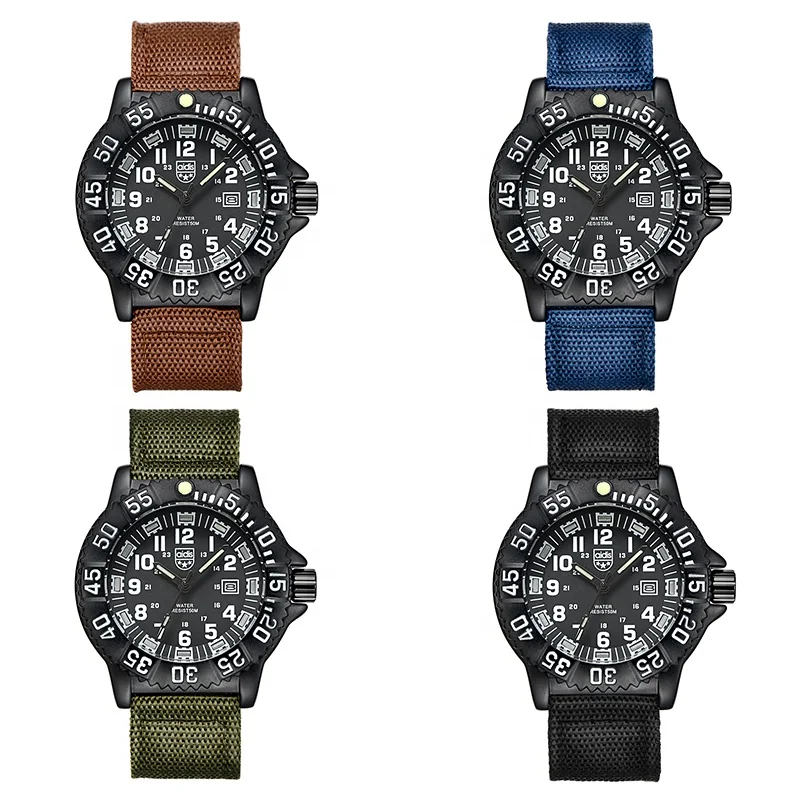 Addies Chronograph Branded Watch Quartz Watch Minimalist OEM Sports Wrist Mens Watch