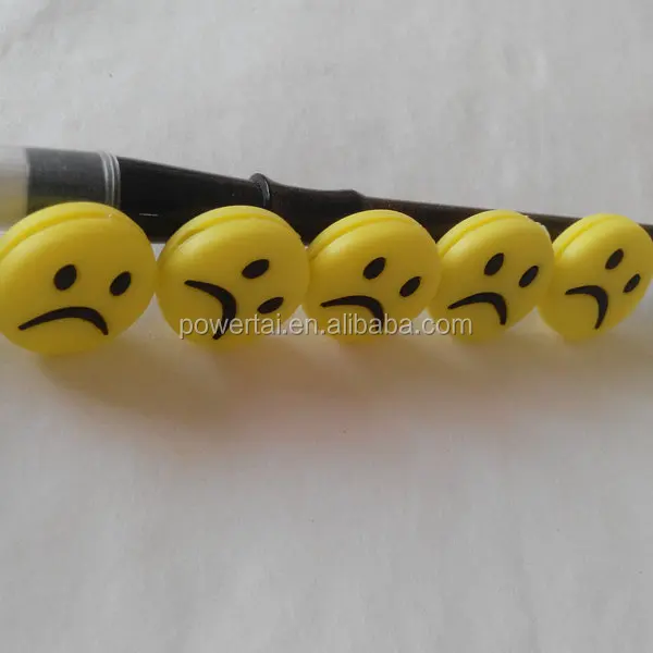 Tennis dampeners yellow dampeners sad face crying face shock absorber promotional price