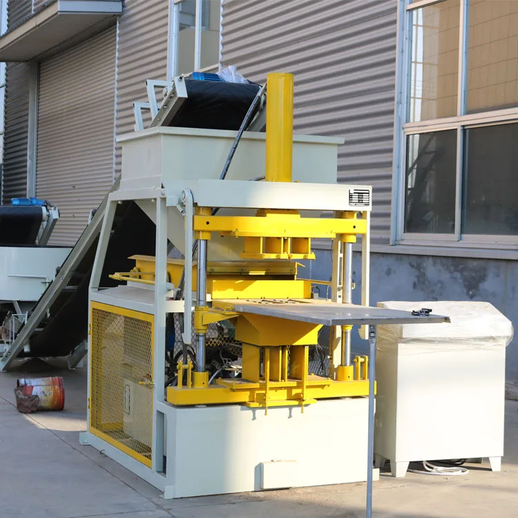 Red Cement Clay Soil Block Bricks Making Machine Machinery Production Line in India Namibia