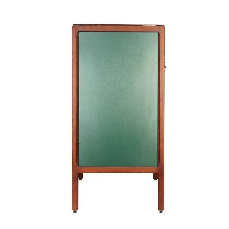 
Hot Selling Chalkboard With Stand Green Blackboard For Office Class Teaching Notice Board Chalk Writing Clasiic Sign Board 