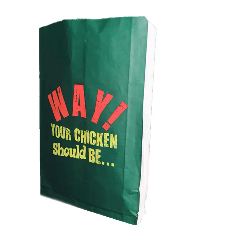 Paper Bag Aluminum Foil Kraft Paper Bread Bags Customized Recycled Kraft Paper Bag for Fast Food Take Away Flexo Printing Accept