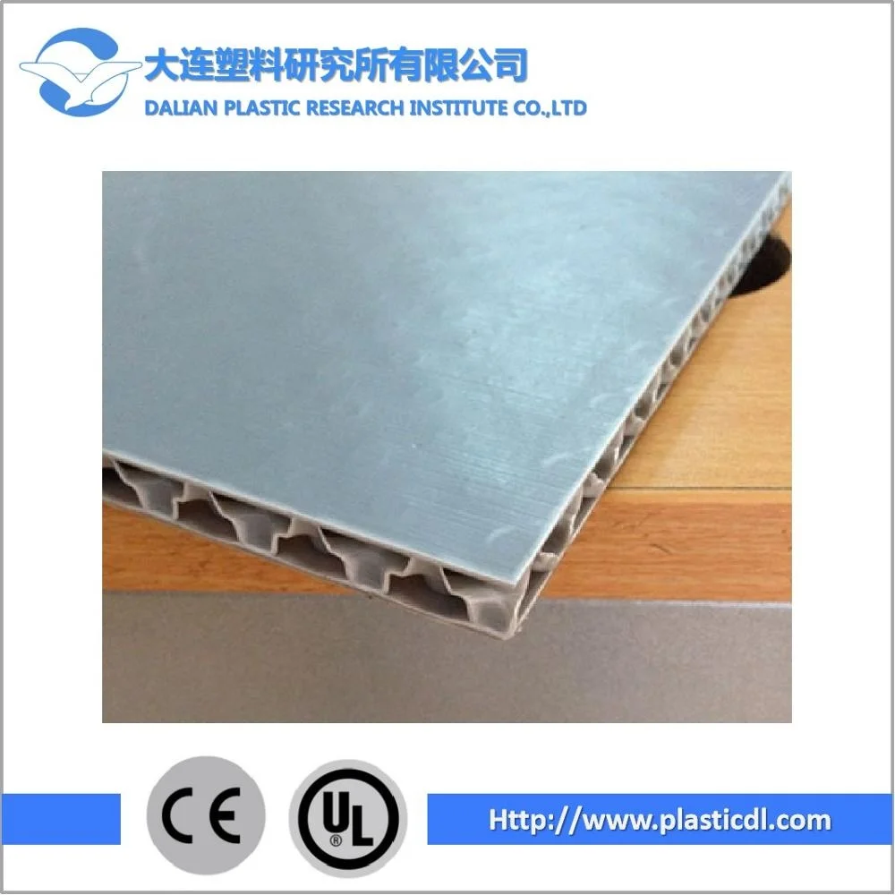 PP plastic honeycomb sheet /bubble guard sheet making machine
