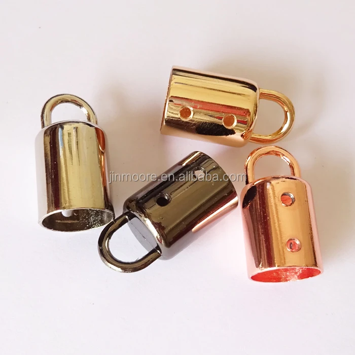 Cap End Stopper Rope Accessories Cord Bag Chain Linked Findings