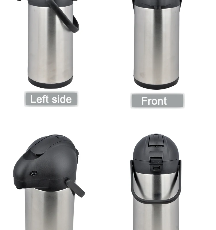 Chinese 2 liter insulated big stainless tea thermos airpot with removable cap