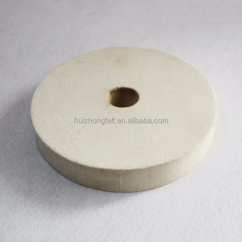 Полировальный абразивный круг из шерстяного войлока