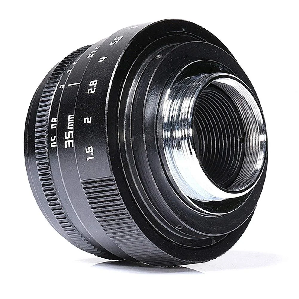 35mm F1.6 APS-C Television TV Lens/CCTV Lens For 16mm C Mount Camera