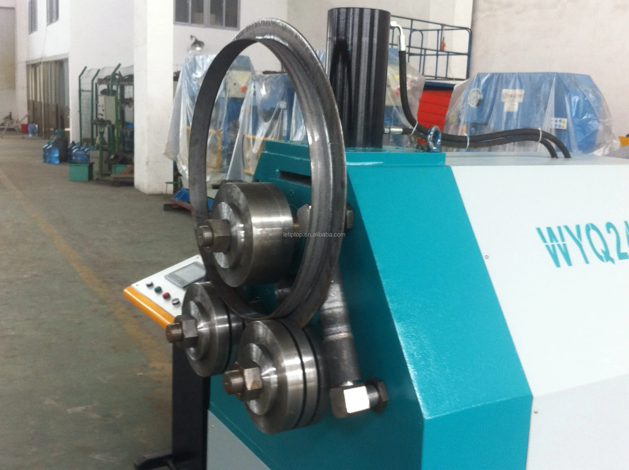 Electric Round CNC Trim Signage Hydraulic Pipe Bending Machine