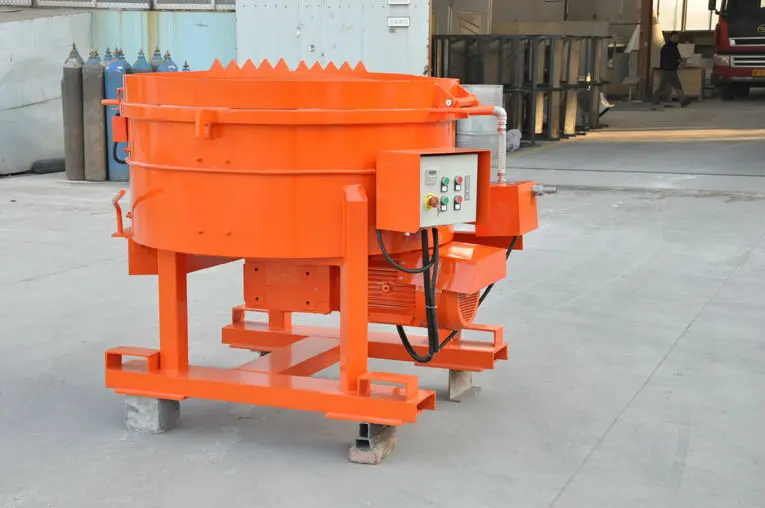 DEX 500kg MT500  Cement Mortar Refractory Pan Mixer
