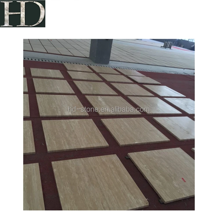 
Cheap Turkey Cream Beige Travertine Marble 24x24 Tiles 