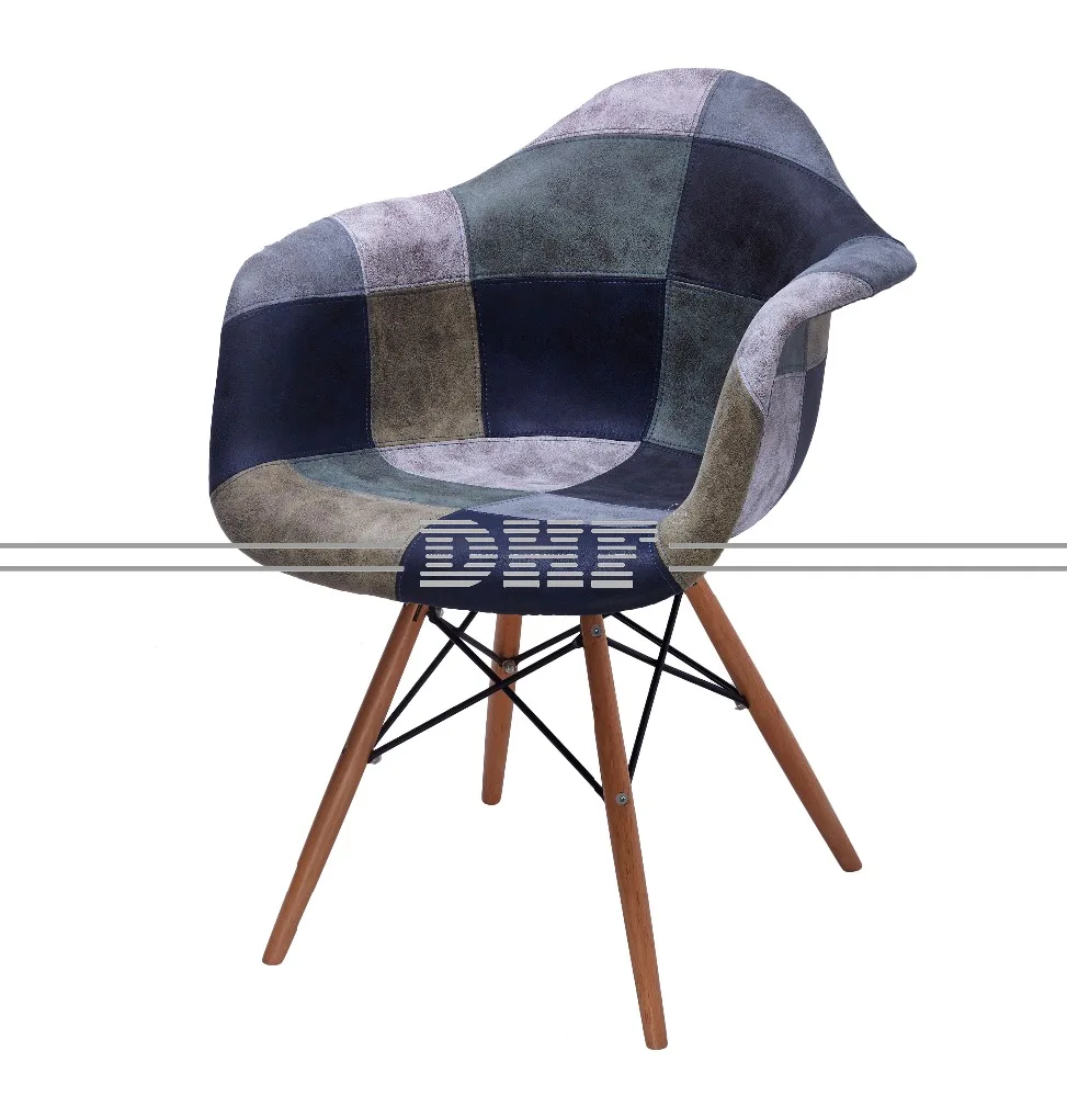 Новые модные дешевые, но качественные удобные гостиная ткань пластиковый стул