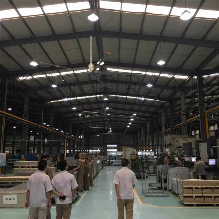  Супер размер HVLS 24FT тихий suntronix промышленный потолочный взрывозащищенный осевой