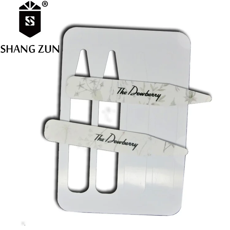 Ошейник с карточным принтом от производителя, жесткие пластиковые ошейники, деловые подарки для мужской и женской рубашки