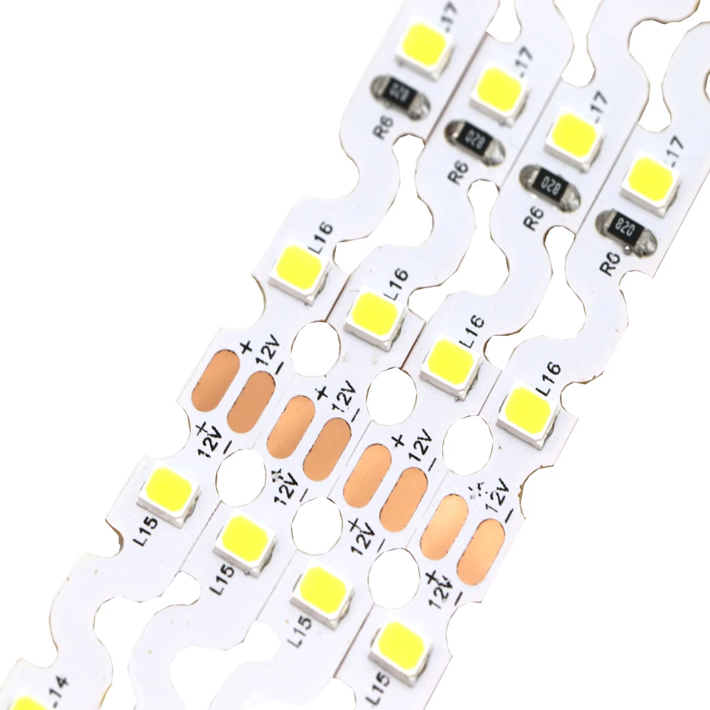 12 volt 2835 60leds/m s-type  led  strip light S-Shape tape lights