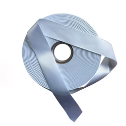 Китайские поставщики, удобная однотонная односторонняя тканая атласная лента с краями, тафта для плюшевых игрушек, полотенец, бесплатный образец