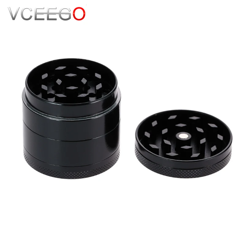 
Лидер продаж, оптовая продажа, измельчитель для трав, цветная мельница с 4 ручками для специй и трав, измельчитель для трав 