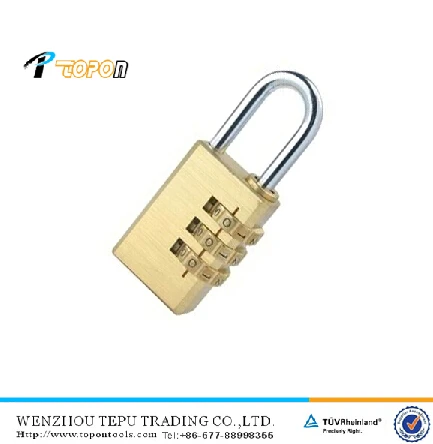 Brass high security luggage outdoor combination mini padlock