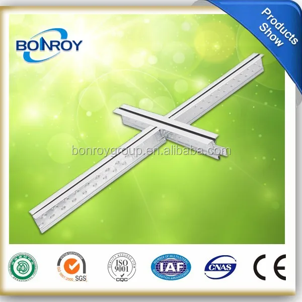 
slotted angle bars / t bar suspended ceiling grid 