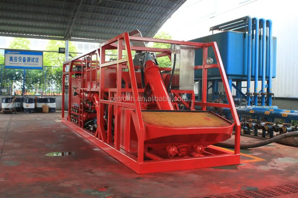 sand blender skid mounted for petroleum oilfield use in middle east or Arab