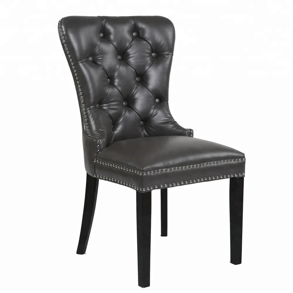 
Leather Design Modern Room Vintage Fabric Wholesale Cheap Restaurant Ring Back Dining Chair 