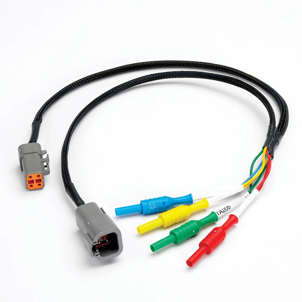 male to female dtp06-4s 4pin deutsch dt connector custom auto wiring harness