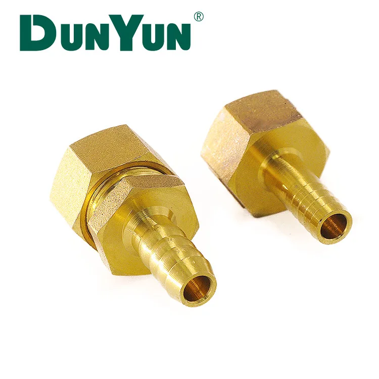 Male Thread Brass Pipe Fittings Hose Barb Coupler Adapter for Natural Gas