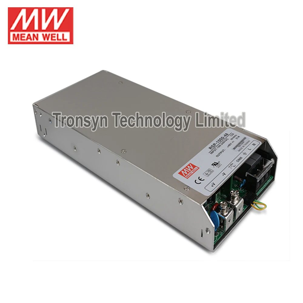 Single Output Parallel 1000W 48V Switching Power Supply Meanwell RSP 1000 48