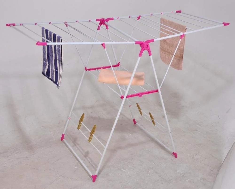 CKD Houseware Foldable Clothes Drying Rack Cloth Dryer With Wings