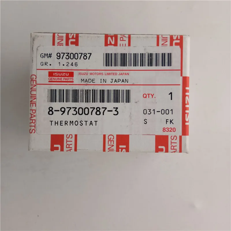 4HK1 детали двигателя 8-97300787-0 8973007870 термостат для ISUZU
