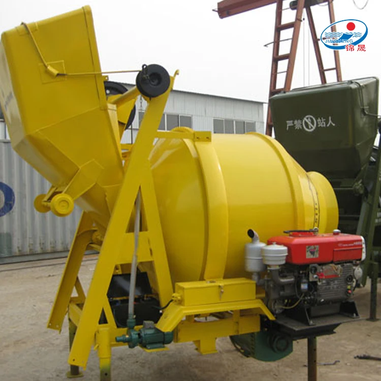 JZC mobile diesel motor drum mixing 1 bagger concrete mixers philippines price