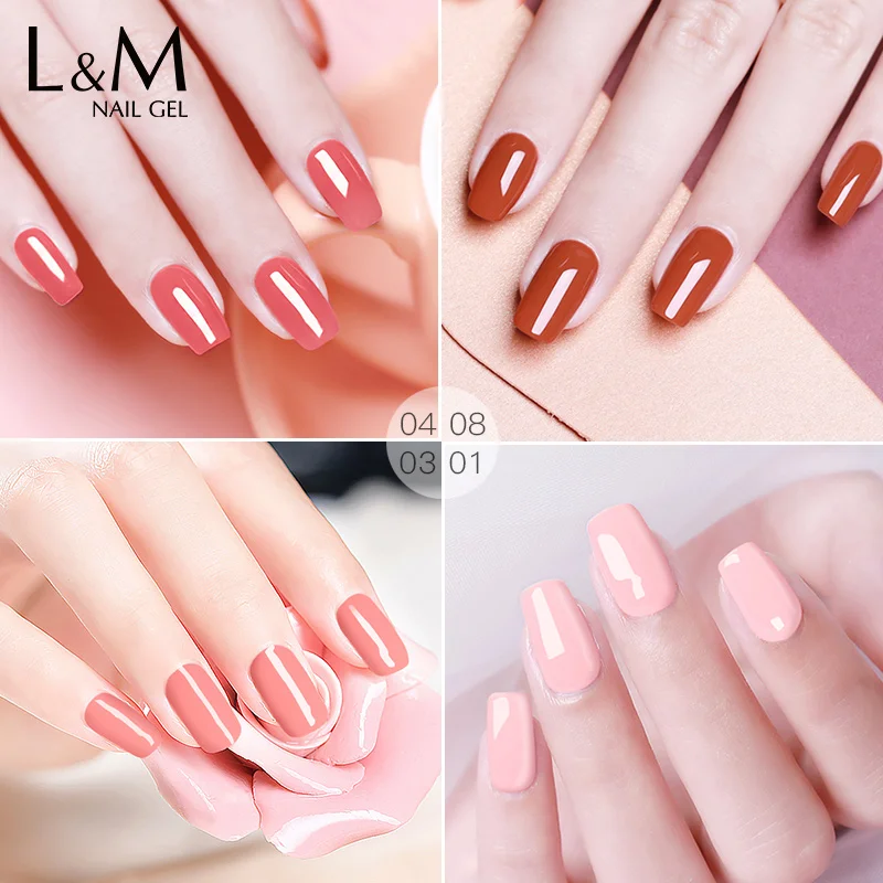 ibdgel Living Coral Orange Series Nail Art Gel Nail Varnish Polish