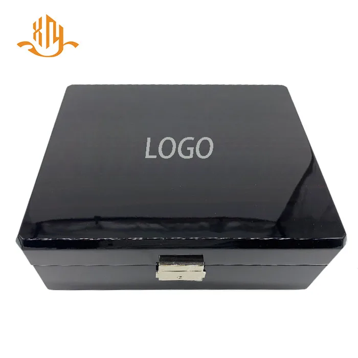 
XIANGYU Custom Factory Wholesale Luxury Light Painting Wooden Watch Box Wrist Watch Case 