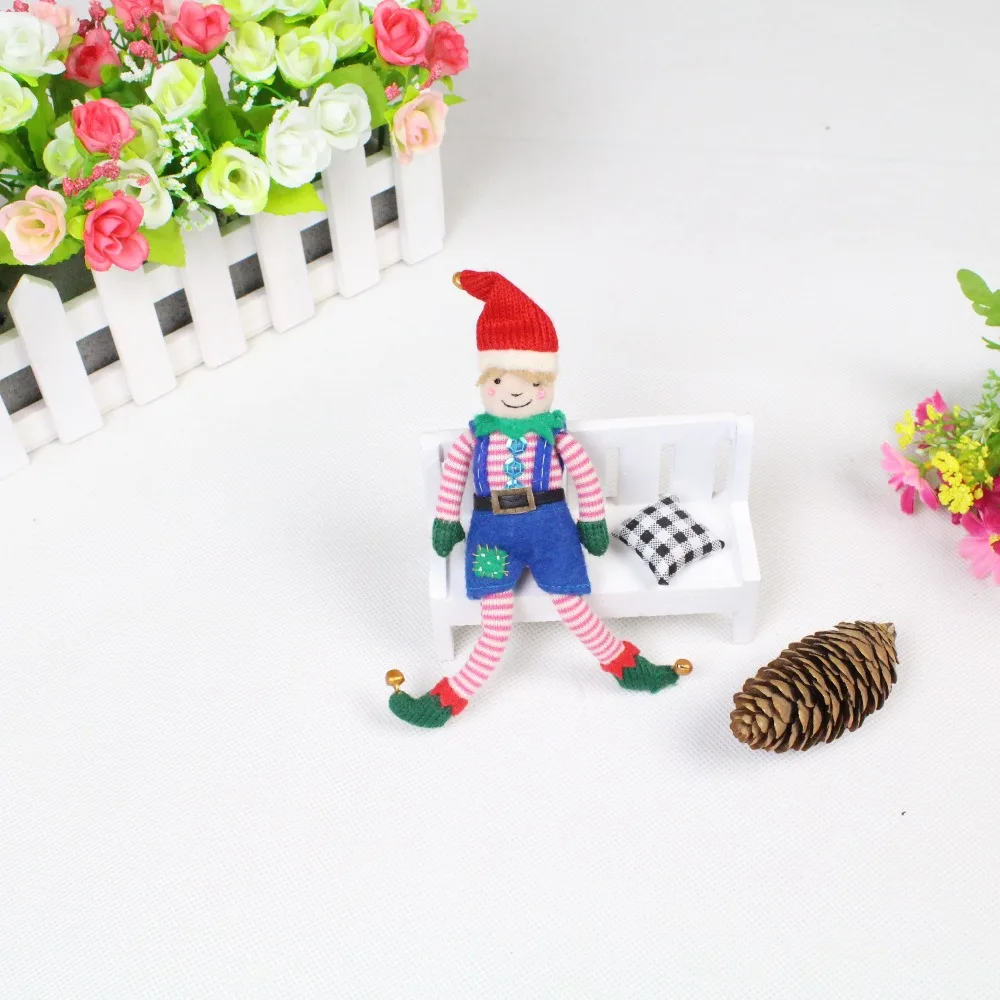 
Christmas Gifts Pure hand crochet Christmas doll lovely 