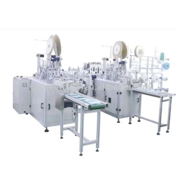 
High quality cheap automatic mask blank making earloop welding machines face mask machine(1+2) 