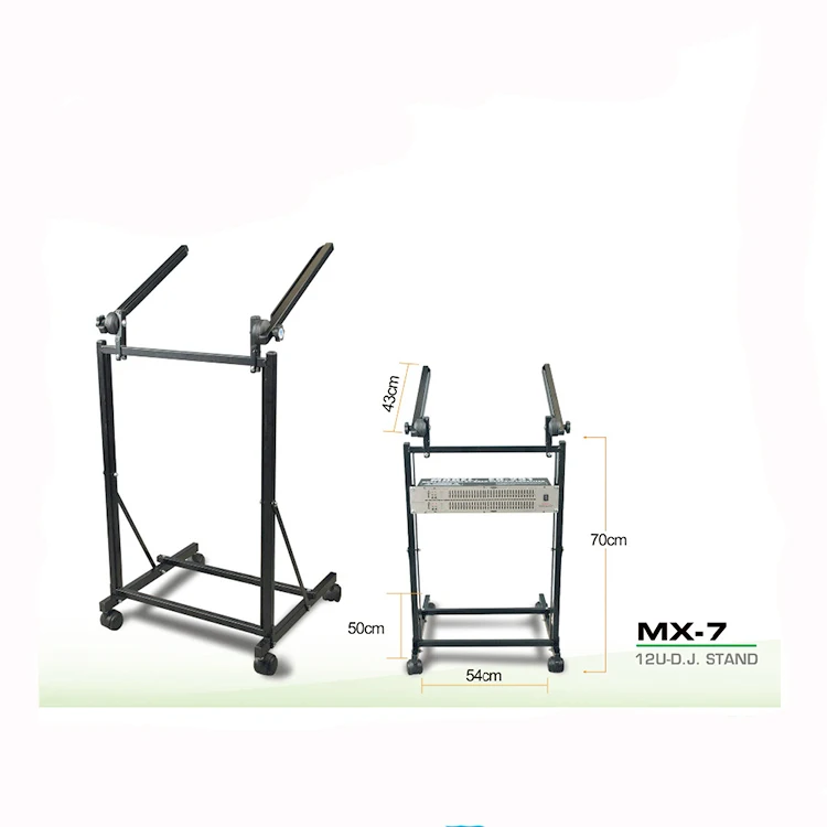 Stable equipment rack DJ Mixer Stand practical
