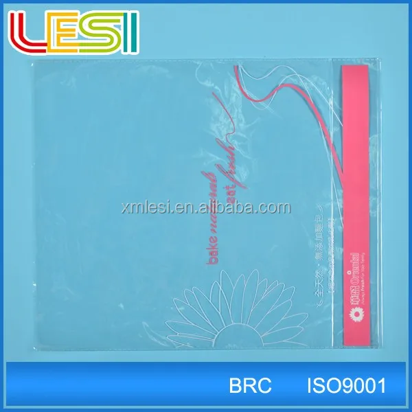 High Quality Biodegradable Food Packaging Gusset Plastic Bread Bag with Custom Design