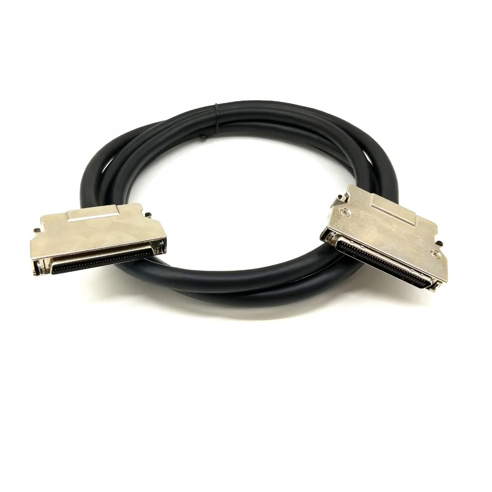 SCSI ribbon cable hdb68 68 pin mdr adapter connector cable