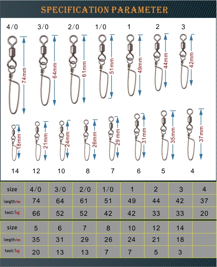 Rolling Swivel With Coastlock Snap Fishing Swivels